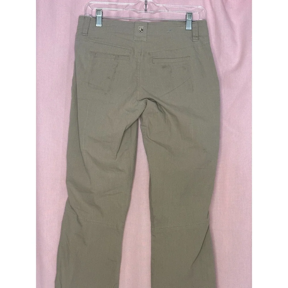 Kuhl Spire Roll Up Pants 4 Long Khaki Hiking Utility Outdoor Trail Work 29x33